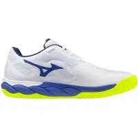 Mizuno WAVE ENFORCE COURT CC Tennisschoenen | Maat 46 Heren Wit