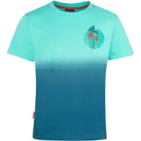 TROLLKIDS Yttersand Beach T-shirt Met Korte Mouwen Blauw 110 cm Kinderen