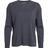 Craghoppers - Women's Nosilife Solarshield+ L/S T-Shirt - Longsleeve 42, blauw/grijs