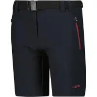 CMP - Girl's Bermuda with Belt - Short 164, zwart/blauw