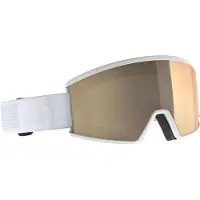 SCOTT - Skibrillen - Ambit Compact LS Mineral White AMP LS Bronze Chrome S1-3 voor Unisex van Siliconen - Wit