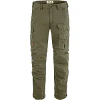 Fjall Raven - Wandel- en bergsportkleding - Vidda Pro Lite Zip Off Trousers M Laurel Green voor Heren van Gerecycled Polyester - Maat 46 EU - Groen