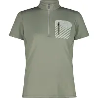 CMP - Women's Breast Pocket T-Shirt Free Bike - Fietsshirt 34, grijs