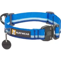 Ruffwear - Top Rope Collar - Hondenhalsband 36-51 cm, blauw