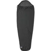 Big Agnes - Alpha Direct Fleece Sleeping Bag Liner - Reisslaapzak Regular, grijs
