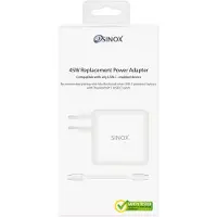 Sinox beslag USB C 45W Macbook Replacement Power Adaptor Cable