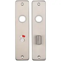 Starx Deurbeslag | Wc-sluitingschild | (Aluminium, RVS)
