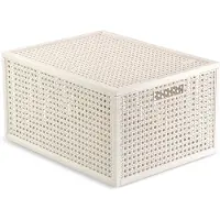 Curver Kaya Opbergmand - 20L - 37,6x30x20,7 cm - Wit