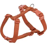Trixie Hondentuig - Verstelbaar H-Tuig Roest 75-120 cm - Stevig en Comfortabel met Kliksluiting