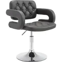 CLP Dublin Lounger - Kunstleer grijs