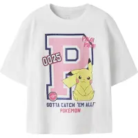 Name it Shirt 'NKFJixa Pokemon' blauw / geel / rosa / wit