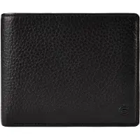 Esquire Portemonnee Texas Trifold RFID Wallet Black Zwart