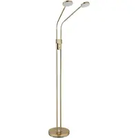 Globo Lighting Leeslamp dubbel Silvio goud