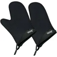 Spring Grips Ovenwanten kort zwart 1 Paar