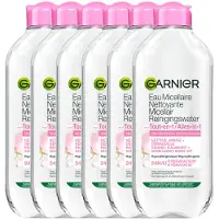 Garnier Skinactive Micellair reinigingswater - 6 x 400 ml - voordeelverpakking Micellair water