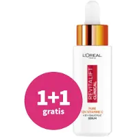 L'Oréal 1+1 Gratis: Revitalift Clinical Pure Vitamine C 12% Serum 30 Ml
