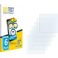 BROTECT - Screenprotector voor Fluke 378 FC - Folie Beschermfolie transparant 6 Stuks
