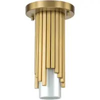 Elstead Lighting LED Hanglamp Marvele | 1X E27 Max 40W | Aged Brass