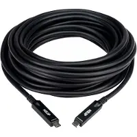 Aten UE3410F actieve optische Ultra HD-kabel met USB-C, zwart, 10 meter