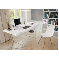 Leitz WOW Brievenbakje Duokleur A4 Wit, Roze 26,7 x 33,6 x 4,9 cm