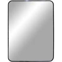 Nest of Nora Wandspiegel 50x70 rechthoekig - Aluminium frame - Zwart