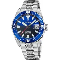 Festina Analoog horloge blauw
