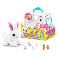 Zuru Interactive Game - - PETS ALIVE Mama Bunny & Baby - Sound Bunny - 10 Sounds - Surprise Babies