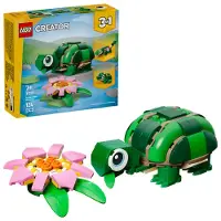 LEGO Creator 31377 Schildpad Met Waterlelie