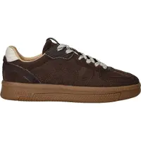 Maruti Sneakers laag 'Yale Emboidery' donkerbruin