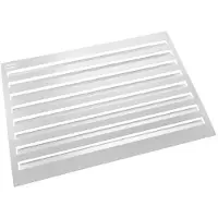 Evolar Omkasting achterplaat - Large 1100 x 1200mm - wit