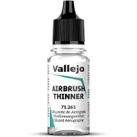 Vallejo Hobbyverf - 71261 Airbrush Thinner - Verdunner - 18 ml