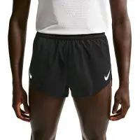 Nike - AeroSwift Dri-FIT ADV 2 Brief-Lined Running Shorts - Hardloopshort S, zwart
