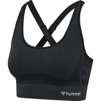 Hummel Sporttop lichtgrijs / zwart
