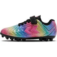 Hummel Sportschoen 'Top Star M.G. VC 2.0' blauw / turquoise / goud / lichtroze