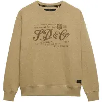 Superdry Sweatshirt sand / bruin