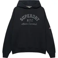Superdry Sweatshirt 'Athletic Essentials' marine / donkergrijs