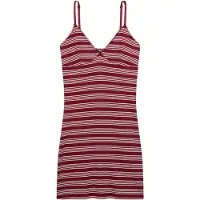 Superdry Zomerjurk bordeaux / wit