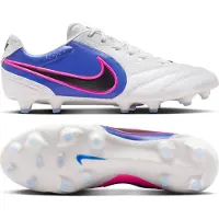 Nike Tiempo Ligera Pro Gras Voetbalschoenen (FG) Wit Blauw Felroze