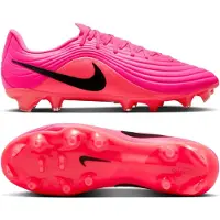 Nike Tiempo Maestro Academy Gras / Kunstgras Voetbalschoenen (MG) Felroze Zwart