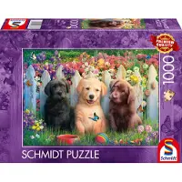 Schmidt - Legpuzzel - Schattige puppy's - 1000 stukjes - Volwassenen - vanaf 12 jaar
