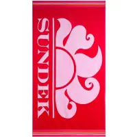 Sundek New Classic Jacquard Beach Logo Handdoek