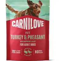 Carnilove 12x300 gr pouch turkey / pheasant / raspberry leaves hondenvoer
