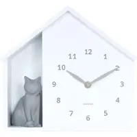 Karlsson Klok Sitting Cat White