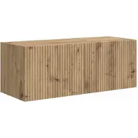 vidaXL TV Wandkast 78,5 x 31 x 29,5 cm Ambachtelijk Eiken Bewerkt hout