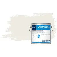 Wixx PRO Aqua Schakelverf Satin RAL 9010 | Zuiver Wit 1L