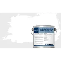 Wixx Aqua Houtlak Spray Zijdeglans Wit 10L