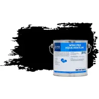 Wixx PRO Aqua Houtlak Satin RAL 9005 | Gitzwart 5L