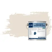 Wixx PRO PU Schakelverf Satin RAL 9001 | Crèmewit 5L