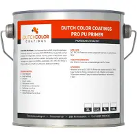 Dutch Color DCC PRO PU Primer RAL 9010 | Zuiver Wit 1L