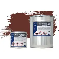 Wixx 2K Epoxy 650 Extreme Betoncoating RAL 8012 | Roodbruin 10L